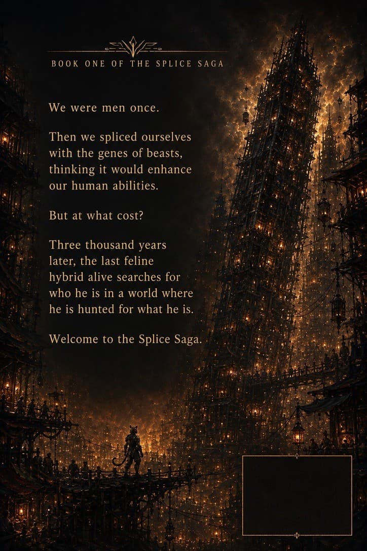 SPLICE: ASHES back cover